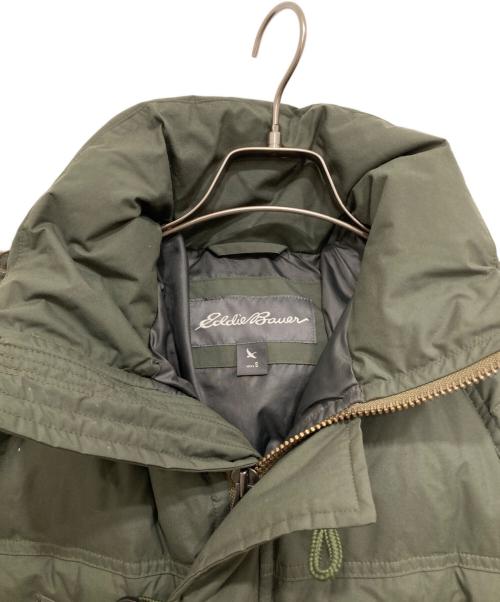 Eddie Bauer（エディーバウアー）Eddie Bauer (エディーバウアー) ダウンジャケット オリーブ サイズ:Sの古着・服飾アイテム