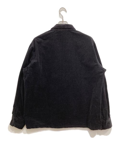 FTC（エフティーシー）FTC (エフティーシー) CORDUROY ZIP UP SHIRT ネイビー サイズ:Lの古着・服飾アイテム