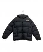 THE NORTH FACEザ ノース フェイス）の古着「ヌプシフーディーダウンジャケット」｜ブラック