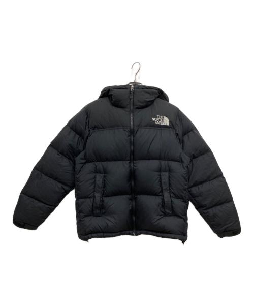 THE NORTH FACE（ザ ノース フェイス）THE NORTH FACE (ザ ノース フェイス) ヌプシフーディーダウンジャケット ブラック サイズ:Sの古着・服飾アイテム