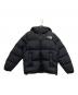THE NORTH FACE（ザ ノース フェイス）の古着「ヌプシフーディーダウンジャケット」｜ブラック
