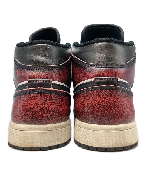 NIKE（ナイキ）NIKE (ナイキ) ミッドカットスニーカー ホワイト×レッド サイズ:26cmの古着・服飾アイテム