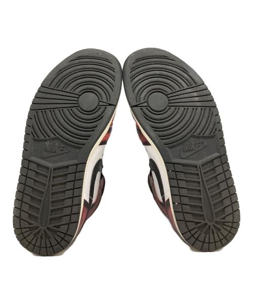 NIKE（ナイキ）NIKE (ナイキ) ミッドカットスニーカー ホワイト×レッド サイズ:26cmの古着・服飾アイテム