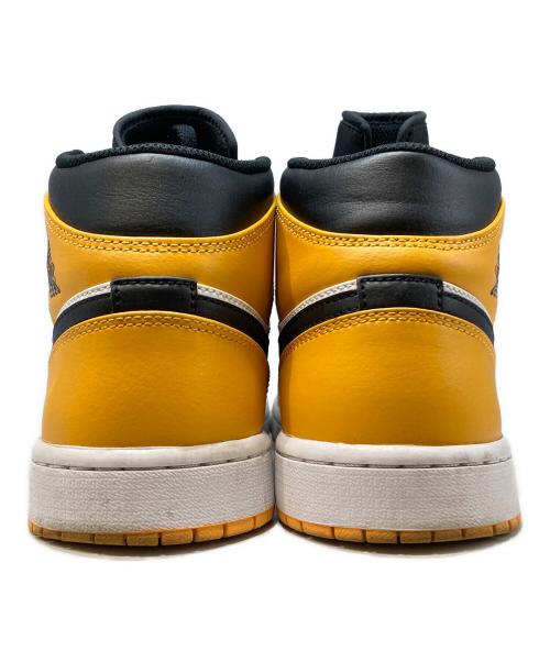 NIKE（ナイキ）NIKE (ナイキ) ミッドカットスニーカー イエロー×ブラック サイズ:26cmの古着・服飾アイテム