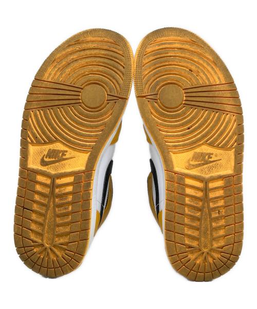 NIKE（ナイキ）NIKE (ナイキ) ミッドカットスニーカー イエロー×ブラック サイズ:26cmの古着・服飾アイテム