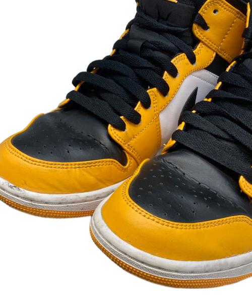 NIKE（ナイキ）NIKE (ナイキ) ミッドカットスニーカー イエロー×ブラック サイズ:26cmの古着・服飾アイテム