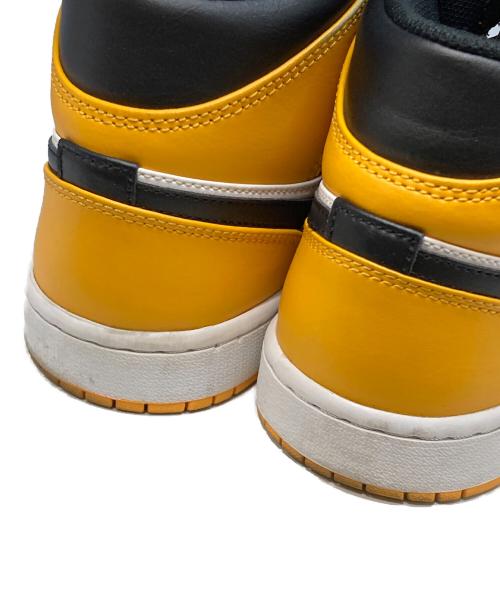 NIKE（ナイキ）NIKE (ナイキ) ミッドカットスニーカー イエロー×ブラック サイズ:26cmの古着・服飾アイテム