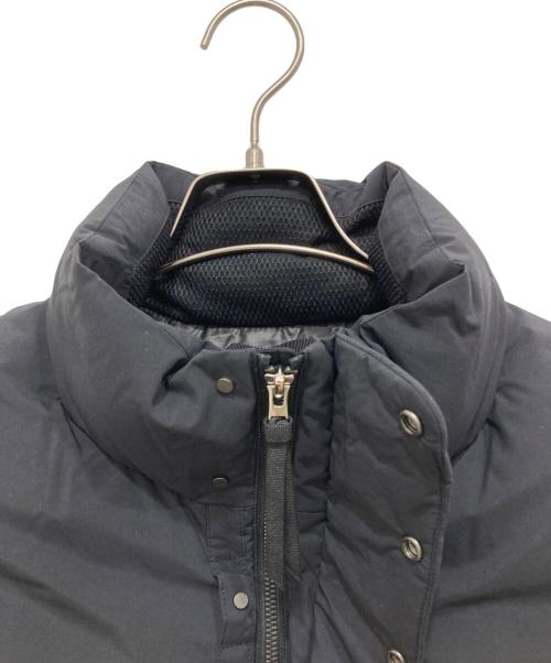 BEAUTY&YOUTH（ビューティーアンドユース）BEAUTY&YOUTH (ビューティーアンドユース) KOMATSU (コマツ) 小松マテーレ スタンドカラー ダウンベスト ブラック サイズ:Mの古着・服飾アイテム