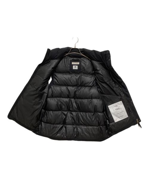 BEAUTY&YOUTH（ビューティーアンドユース）BEAUTY&YOUTH (ビューティーアンドユース) KOMATSU (コマツ) 小松マテーレ スタンドカラー ダウンベスト ブラック サイズ:Mの古着・服飾アイテム