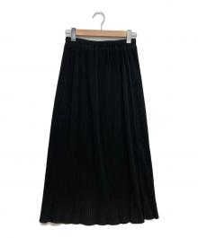 ISSEY MIYAKE（イッセイミヤケ）の古着「プリーツスカート」｜ブラック