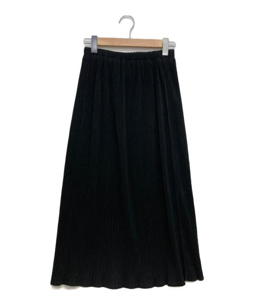 ISSEY MIYAKE（イッセイミヤケ）ISSEY MIYAKE (イッセイミヤケ) プリーツスカート ブラック サイズ:Mの古着・服飾アイテム