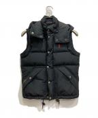 POLO RALPH LAURENポロ・ラルフローレン）の古着「ダウンベスト」｜ブラック