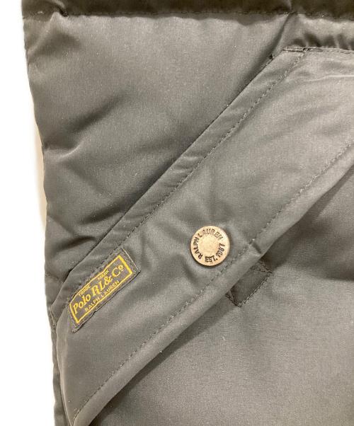 POLO RALPH LAUREN（ポロ・ラルフローレン）POLO RALPH LAUREN (ポロ・ラルフローレン) ダウンベスト ブラック サイズ:XS(155/80A）の古着・服飾アイテム
