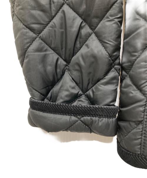 LAVENHAM（ラベンハム）LAVENHAM (ラベンハム) ノーカラーキルティングジャケット ブラック サイズ:M（38）の古着・服飾アイテム