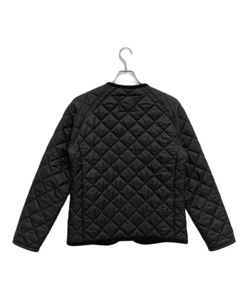 LAVENHAM（ラベンハム）LAVENHAM (ラベンハム) ノーカラーキルティングジャケット ブラック サイズ:M（38）の古着・服飾アイテム