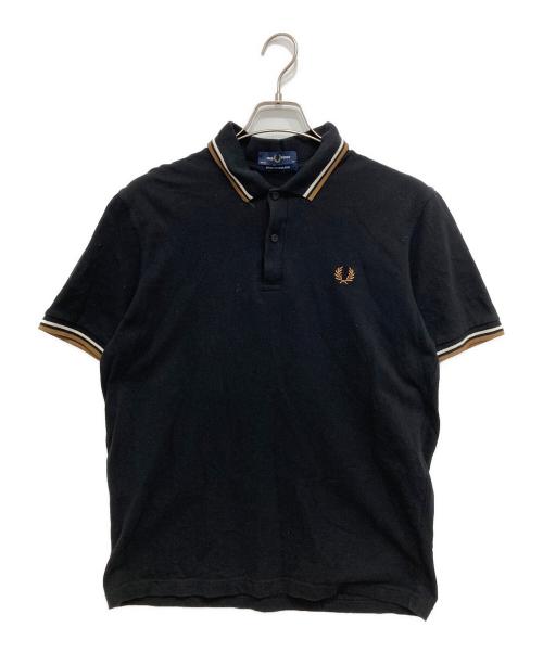 FRED PERRY（フレッドペリー）FRED PERRY (フレッドペリー) ポロシャツ ブラック サイズ:Lの古着・服飾アイテム