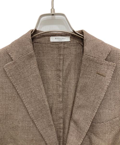 BOGLIOLI（ボリオリ）BOGLIOLI (ボリオリ) テーラードジャケット ブラウン サイズ:50の古着・服飾アイテム