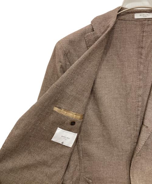 BOGLIOLI（ボリオリ）BOGLIOLI (ボリオリ) テーラードジャケット ブラウン サイズ:50の古着・服飾アイテム