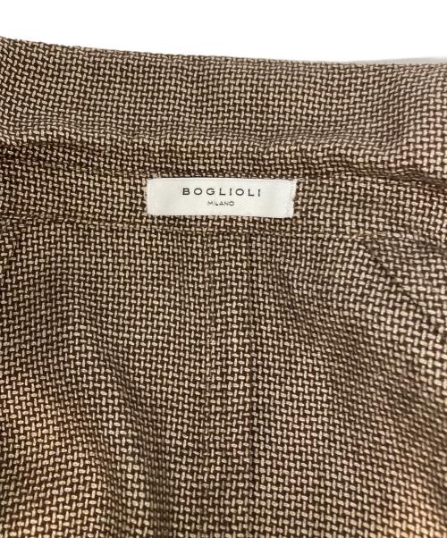 BOGLIOLI（ボリオリ）BOGLIOLI (ボリオリ) テーラードジャケット ブラウン サイズ:50の古着・服飾アイテム