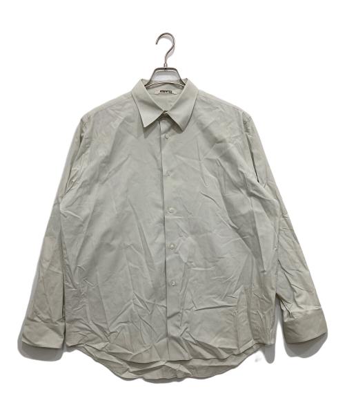 AURALEE（オーラリー）AURALEE (オーラリー) WASHED FINX TWILL SHIRTS グレー サイズ:4の古着・服飾アイテム