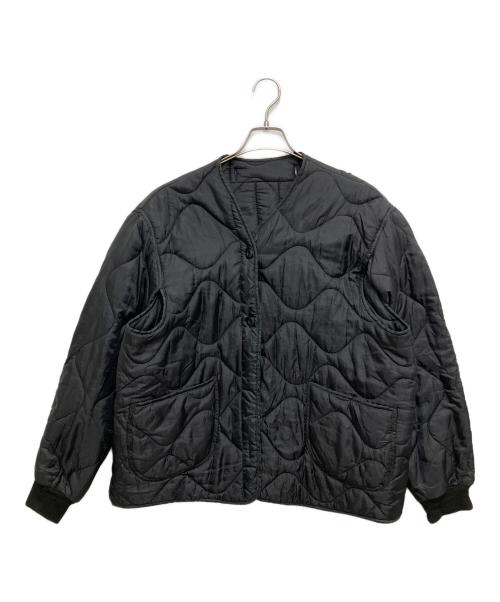 US ARMY（ユーエスアーミー）US ARMY (ユーエスアーミー) M65キルティングライナージャケット ブラック サイズ:XLの古着・服飾アイテム