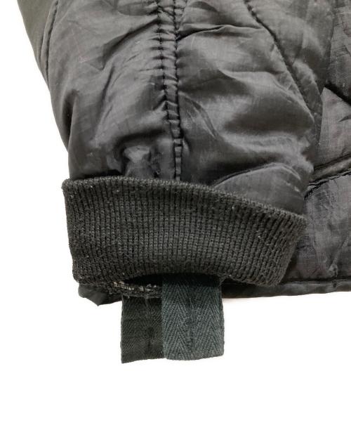 US ARMY（ユーエスアーミー）US ARMY (ユーエスアーミー) M65キルティングライナージャケット ブラック サイズ:XLの古着・服飾アイテム