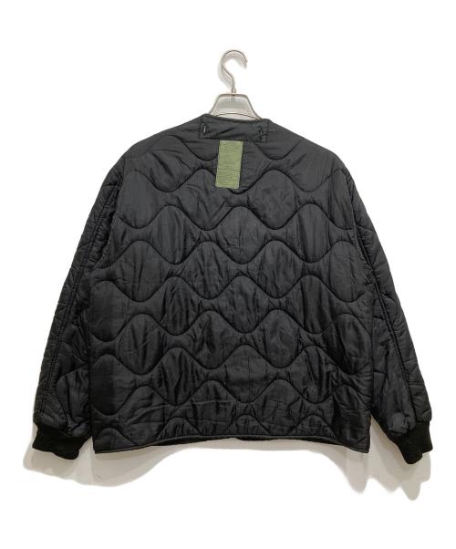 US ARMY（ユーエスアーミー）US ARMY (ユーエスアーミー) M65キルティングライナージャケット ブラック サイズ:XLの古着・服飾アイテム