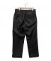 WACKO MARIA (ワコマリア) GLITTER PLEATED TROUSERS (TYPE-1) ブラック サイズ:S：18000円