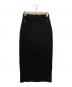 MaxMara（マックスマーラ）の古着「タイトロングスカート」｜ブラック