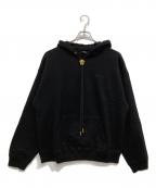 VERSACEヴェルサーチェ）の古着「ラ メドゥーサ フーディ」｜ブラック