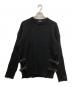 VERSACE（ヴェルサーチェ）の古着「Buckle Knit Sweater」｜ブラック