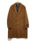 VERSACE（ヴェルサーチェ）の古着「Tan Patch Coat」｜ブラウン