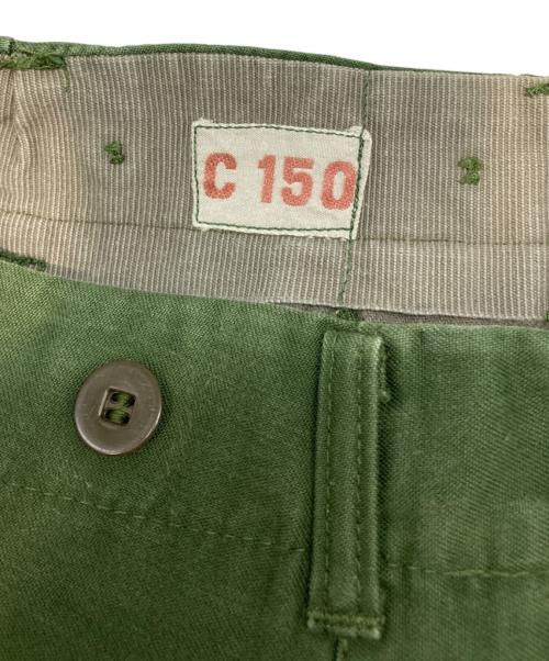 Swedish Army（スウェーデン軍）Swedish Army  (スウェーデン軍) M59ミリタリーカーゴパンツ オリーブ サイズ:-の古着・服飾アイテム