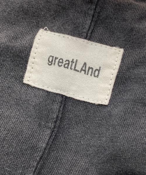 ONEITA（オニータ）ONEITA (オニータ) greatLAnd (グレートランド) ノースリーブカットソー ブラック サイズ:Lの古着・服飾アイテム