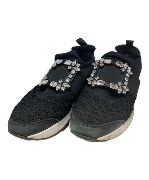 Roger Vivier（ロジェ ヴィヴィエ）Roger Vivier (ロジェ ヴィヴィエ) ローカットスニーカー ブラック サイズ:35　1/2の古着・服飾アイテム