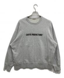COOTIE PRODUCTIONS（クーティープロダクツ）の古着「クルーネックスウェット」｜グレー