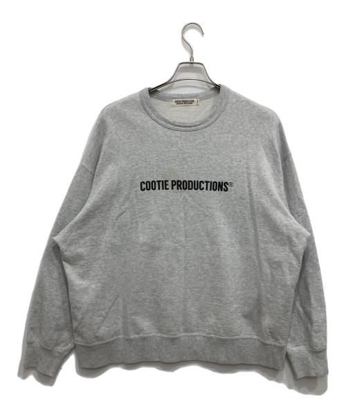 COOTIE PRODUCTIONS（クーティープロダクツ）COOTIE PRODUCTIONS (クーティープロダクツ) クルーネックスウェット グレー サイズ:Lの古着・服飾アイテム