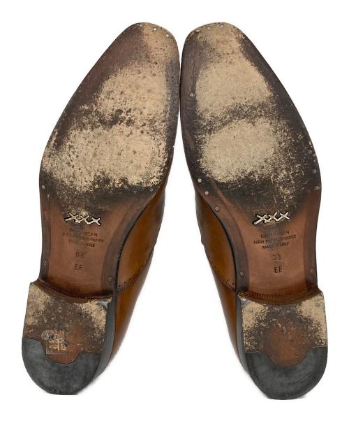 ERMENEGILDO ZEGNA（エルメネジルド・ゼニア）Ermenegildo Zegna (エルメネジルド・ゼニア) コインローファー ブラウン サイズ:SIZE6　1/2の古着・服飾アイテム