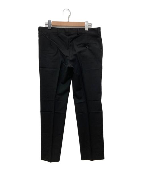ALEXANDER McQUEEN（アレキサンダーマックイーン）ALEXANDER McQUEEN (アレキサンダーマックイーン) ウールモヘアスラックス ブラック サイズ:46の古着・服飾アイテム