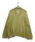 YOKE (ヨーク) MOHAIR SILK MESH KNIT SHIRT イエロー サイズ:2：15000円