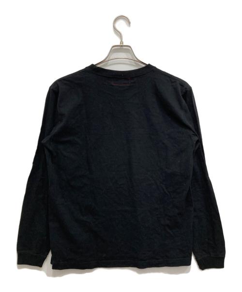 BOKU HA TANOSII（ボクハタノシイ）BOKU HA TANOSII (ボクハタノシイ) ロゴ刺繍カットソー ブラック サイズ:2の古着・服飾アイテム