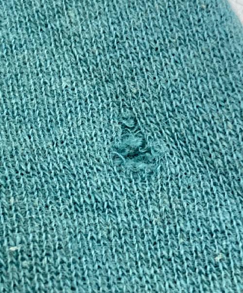 Champion（チャンピオン）Champion (チャンピオン) ヴィンテージプリントラグランスウェット グリーン サイズ:Mの古着・服飾アイテム