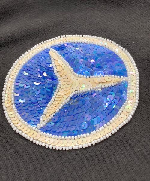 COLORADO（コロラド）COLORADO (コロラド) スパンコールスウェット ブラック サイズ:不明の古着・服飾アイテム