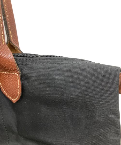 LONGCHAMP（ロンシャン）LONGCHAMP (ロンシャン) ナイロントートバッグ ブラックの古着・服飾アイテム