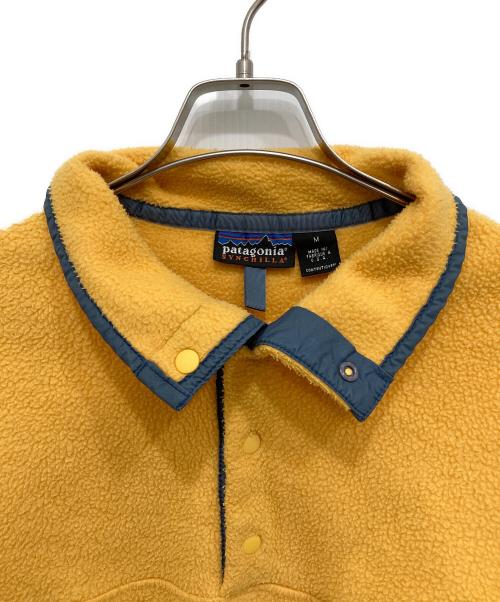 Patagonia（パタゴニア）Patagonia (パタゴニア) フリース シンチラスナップT イエロー サイズ:Mの古着・服飾アイテム