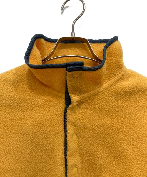 Patagonia（パタゴニア）Patagonia (パタゴニア) フリース シンチラスナップT イエロー サイズ:Mの古着・服飾アイテム
