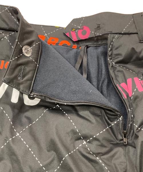 archivio（アルチビオ）archivio (アルチビオ) カラフルロゴ中綿スカート ブラック サイズ:40の古着・服飾アイテム