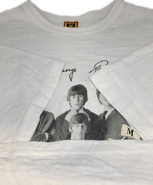 HUMAN MADE（ヒューマンメイド）HUMAN MADE (ヒューマンメイド) Beatles T-Shirt ホワイト サイズ:２XLの古着・服飾アイテム