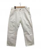 BROOKS BROTHERSブルックスブラザーズ）の古着「ワンウォッシュホワイトデニムパンツ」｜ホワイト