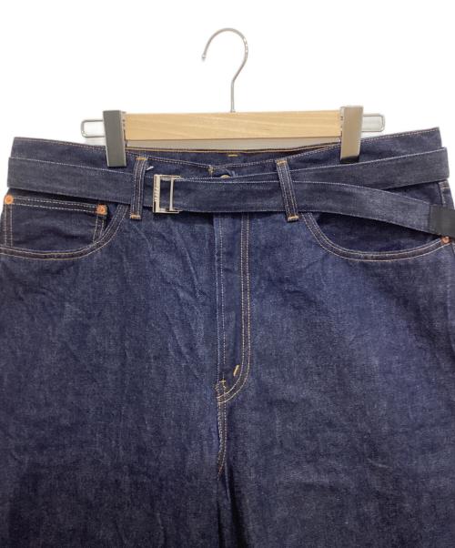LEVI'S（リーバイス）LEVI'S (リーバイス) sacai (サカイ) ウルトラワイドバギージーンズ インディゴ サイズ:W36の古着・服飾アイテム